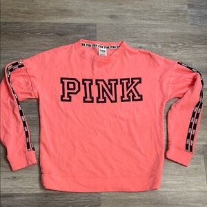 PINK Coral Sweatshirt size xs